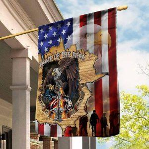 Veteran Day Flag, Home Of The Free…
