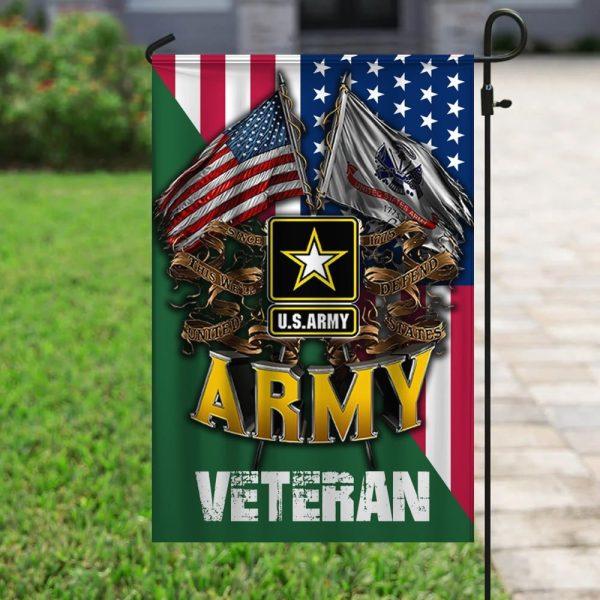 Veteran Day Flag, Premium Multiple US Army Services Veteran Flag, Us Flag Veterans Day, American Flag Veterans Day