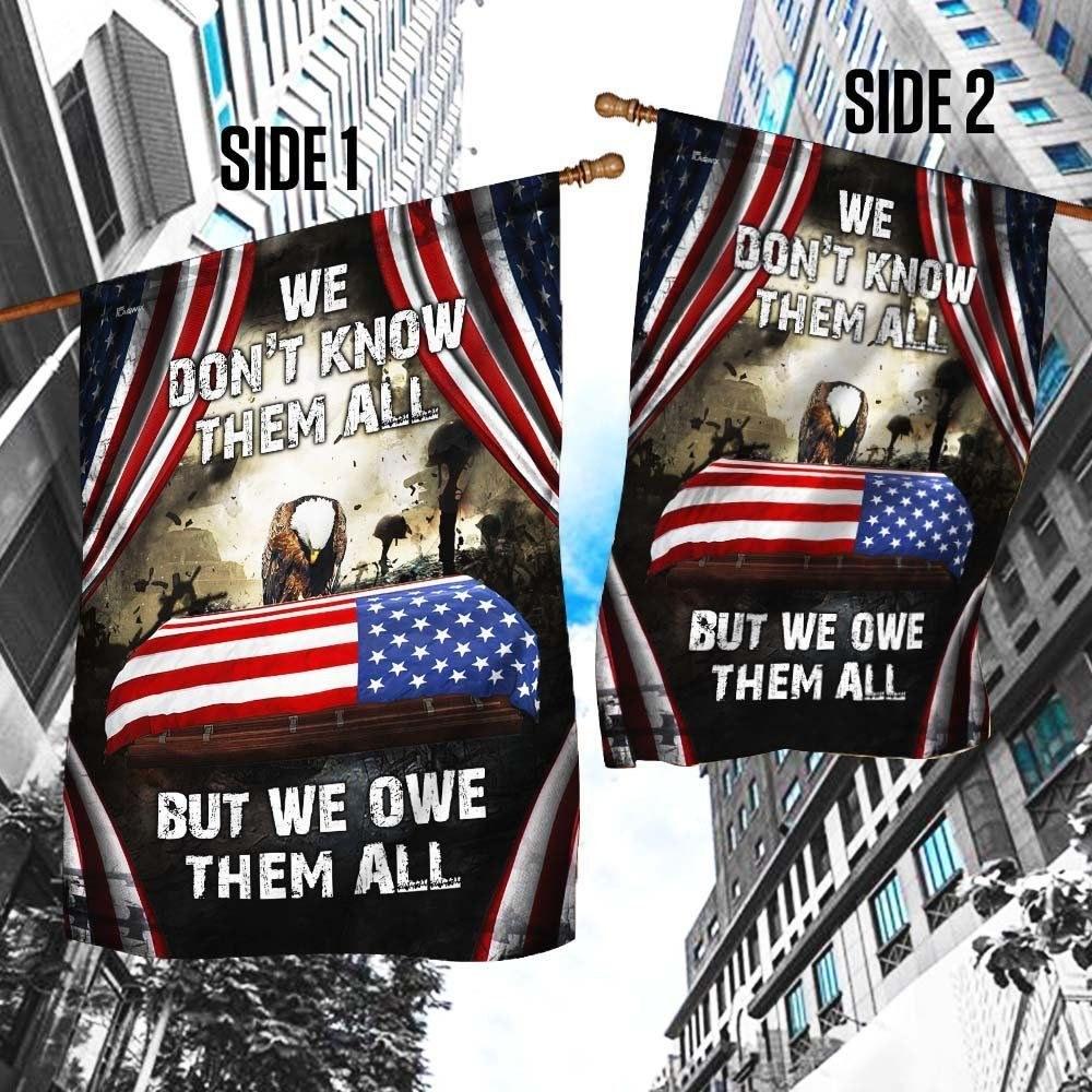 Veteran Day Flag, Premium We Own Them All Veteran Flag, Us Flag Veterans Day, American Flag Veterans Day