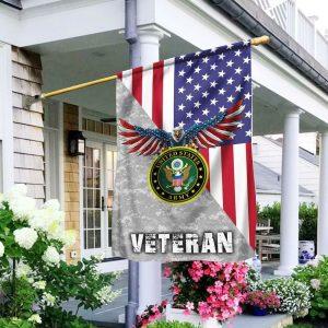 Veteran Day Flag, US Army Print Eagle…