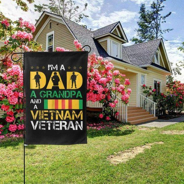 Veteran Day Flag, Viet Nam Veteran I Am Dad A Grandpa Flag, Us Flag Veterans Day, American Flag Veterans Day