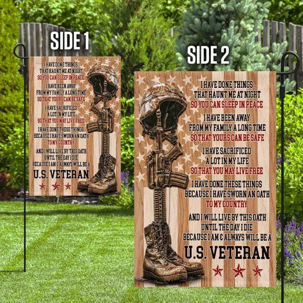 Veteran Flag, I Have Done Things American Flag, American Flag, Veteran Decoration Outdoor Flag