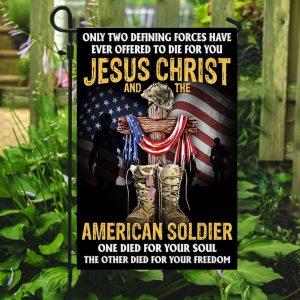 Veteran Flag Jesus Christ And The American Soldier Flag American Flag Veteran Decoration Outdoor Flag 3 efwvdv.jpg