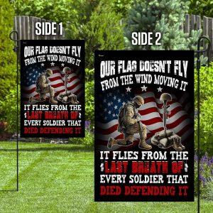 Veteran Flag Our Flag Flies From The Last Breath Of Every Soldier American Flag Veteran Decoration Outdoor Flag 5 kqos7y.jpg