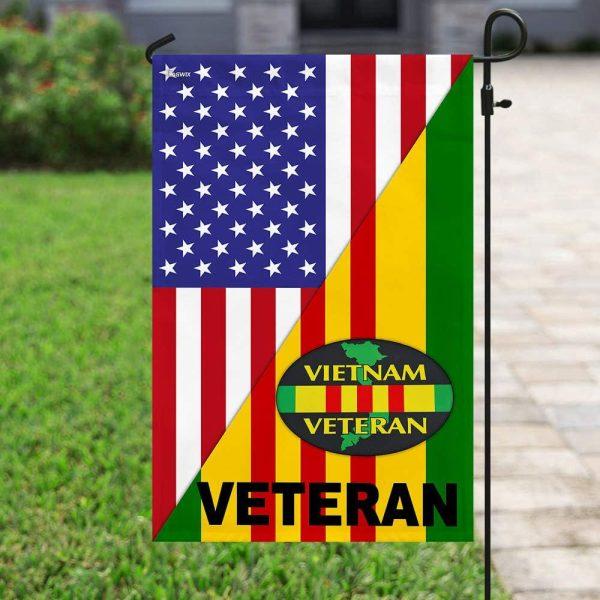 Veteran Flag, Vietnam Veteran American Flag, American Flag, Veteran Decoration Outdoor Flag