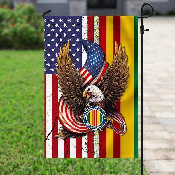 Veteran Flag, Vietnam Veteran Of America Eagle Flag, American Flag, Veteran Decoration Outdoor Flag