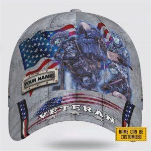 Veterans Baseball Caps American Soldiers March, Personalized…