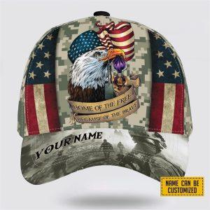 Veterans Baseball Caps Eagle American Of The Brave 1