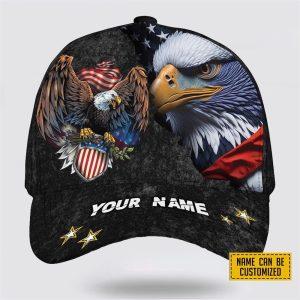 Veterans Baseball Caps Eagle US Army Medal,…