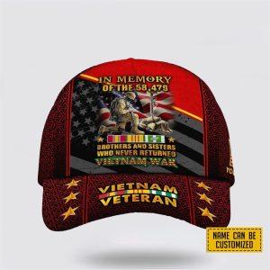 Veterans Baseball Caps In Memory Of The 58 479 Brothers And Sisters 1