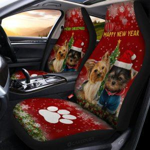 Yorkshire Terriers Dog Car Seat Covers Christmas Car Seat Covers 2 bswtkc.jpg