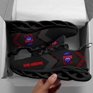 82nd Airborne Military Veterans Clunky Sneakers All…