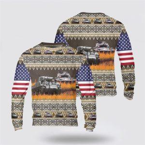 Army Sweater, US Army M4A3 Sherman Christmas…