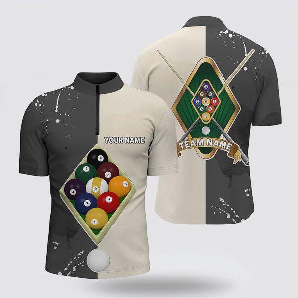 Billiard Jerseys, Custom Billiard Jerseys, 9 Ball Pool Billiard Balls Jerseys Shirts, Billiard Shirt Designs
