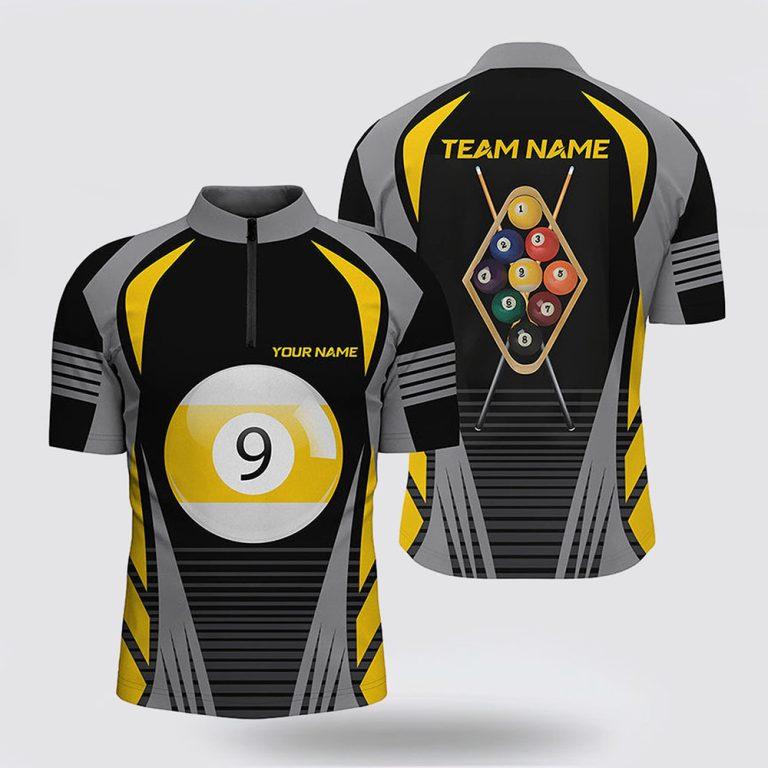 Billiard Jerseys, Custom Billiard Jerseys, 9 Ball Pool Billiards