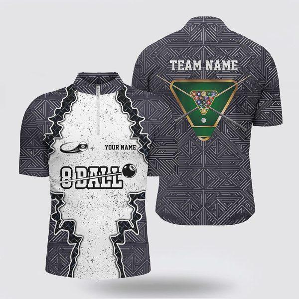 Billiard Jerseys, Custom Billiard Jerseys, Armor 8 Ball Pool Billiard Men Jerseys Shirts, Billiard Shirt Designs