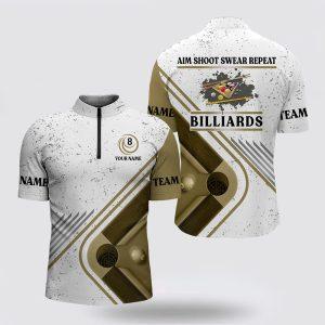 Billiard Jerseys, Custom Billiard Jerseys, Billiards Aim…