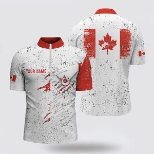 Billiard Jerseys, Custom Billiard Jerseys, Canadian Flag…