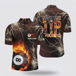 Billiard Jerseys, Custom Billiard Jerseys, Fire Lightning…