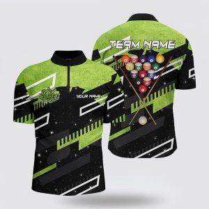 Billiard Jerseys, Custom Billiard Jerseys, Green 8…