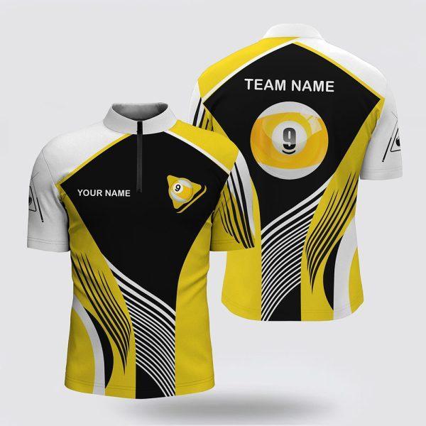 Billiard Jerseys, Custom Billiard Jerseys, Personalized Customized 9 Ball Pool Billiards Jerseys Shirts, Billiard Shirt Designs