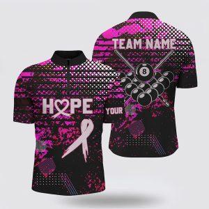 Billiard Jerseys, Custom Billiard Jerseys, Pink Breast…