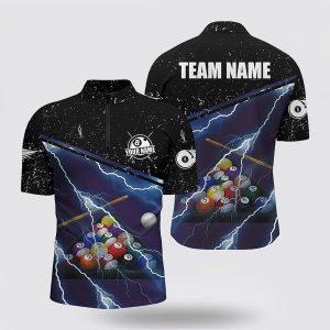 Billiard Jerseys, Custom Billiard Jerseys, Thunder Lighting…