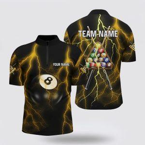 Billiard Jerseys, Custom Billiard Jerseys, Thunder Lighting…