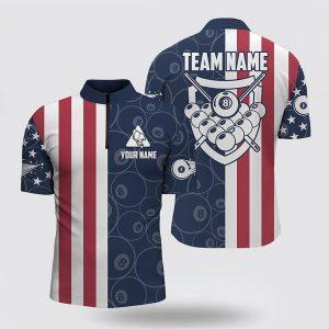 Billiard Jerseys, Custom Billiard Jerseys, US Flag…