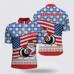 Billiard Jerseys, Custom Billiard Jerseys, US Flag…