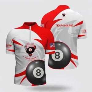 Billiard Jerseys, Custom Billiard Jerseys, US Flag…