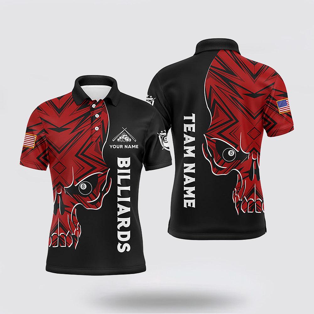 Billiard Polo Shirts, 3D Skull Billiard Red Black Polo Shirts US Flag Billiards Jerseys, Billiard Shirt Designs Billiard Polo Shirts, 3D Skull Billiard Red Black Polo Shirts US Flag Billiards Jerseys, Billiard Shirt Designs