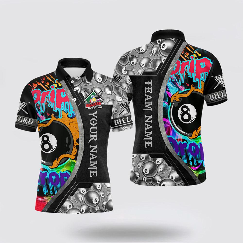 Billiard Polo Shirts, 8 Ball Billiard Drip And Drop Polo Shirts, Billiard Shirt Designs Billiard Polo Shirts, 8 Ball Billiard Drip And Drop Polo Shirts, Billiard Shirt Designs