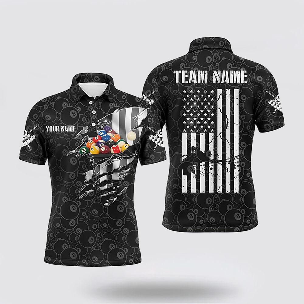 Billiard Polo Shirts, 8 Ball Pattern Billiard 3D Polo Shirts US Flag Pool Player Jerseys, Billiard Shirt Designs Billiard Polo Shirts, 8 Ball Pattern Billiard 3D Polo Shirts US Flag Pool Player Jerseys, Billiard Shirt Designs