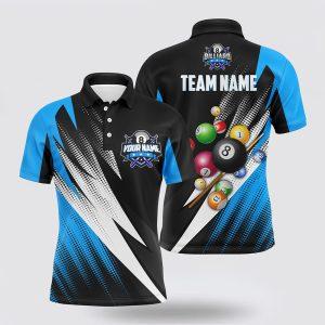Billiard Polo Shirts, 8 Ball Pool Billiard…