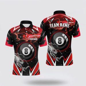 Billiard Polo Shirts, 8 Ball Pool Billiard…