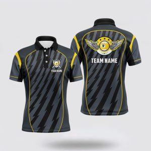 Billiard Polo Shirts, 9 Ball Wings Billiard…