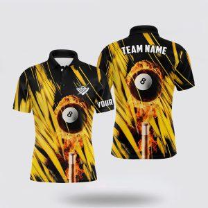 Billiard Polo Shirts, Billiard Ball Fire And…