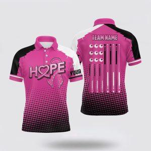 Billiard Polo Shirts, Billiard Breast Cancer Awareness…