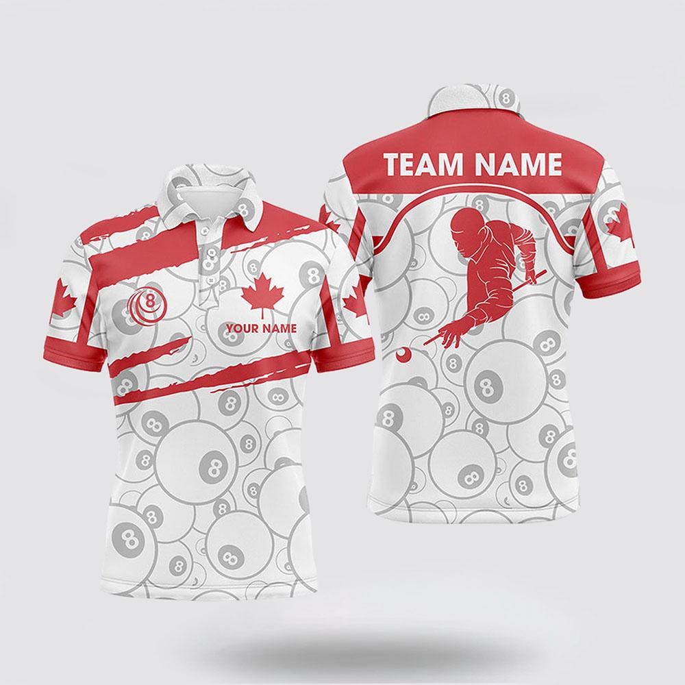 Billiard Polo Shirts, Billiard Canada Flag 8 Pool Player Polo Shirts, Billiard Shirt Designs Billiard Polo Shirts, Billiard Canada Flag 8 Pool Player Polo Shirts, Billiard Shirt Designs