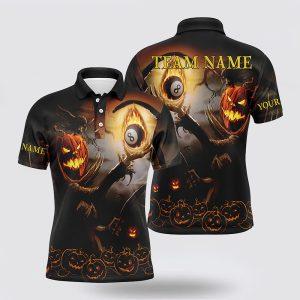 Billiard Polo Shirts, Billiard Halloween Haunted 3D…