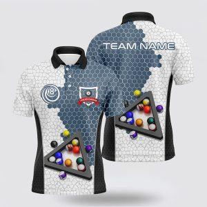 Billiard Polo Shirts, Billiard Hexagon Pattern, Billiard…