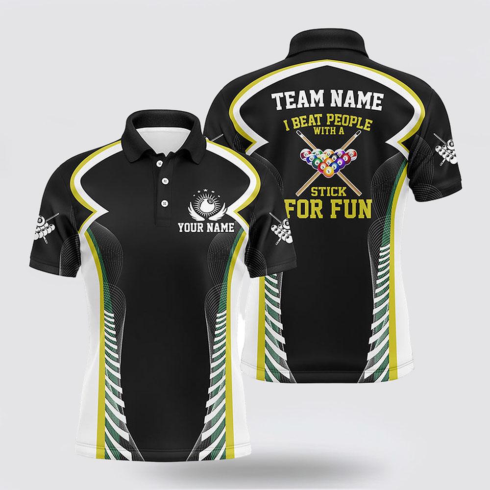 Billiard Polo Shirts, Billiard Jerseys I Beat People With A Stick For Fun Men Polo Shirts, Billiard Shirt Designs Billiard Polo Shirts, Billiard Jerseys I Beat People With A Stick For Fun Men Polo Shirts, Billiard Shirt Designs