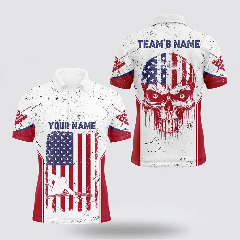 Billiard Polo Shirts, Billiard Patriotic Skull Flag White Grunge Billiard 3D Polo Shirts, Billiard Shirt Designs Billiard Polo Shirts, Billiard Patriotic Skull Flag White Grunge Billiard 3D Polo Shirts, Billiard Shirt Designs