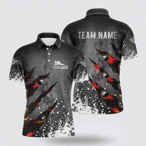 Billiard Polo Shirts, Billiards 8 Balls Paint…