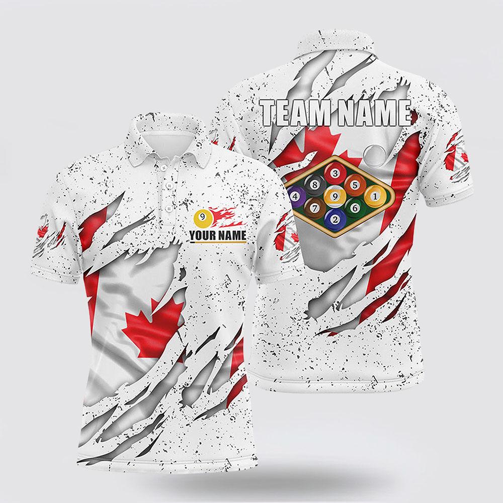 Billiard Polo Shirts, Billiards Balls Canadian Flag White Grunge 9 Ball Pool Shirts, Billiard Shirt Designs Billiard Polo Shirts, Billiards Balls Canadian Flag White Grunge 9 Ball Pool Shirts, Billiard Shirt Designs