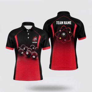 Billiard Polo Shirts, Peronalized Fun Billiards Atoms…