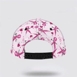 Breast Cancer Baseball Cap Custom Baseball Cap A Pink Ribbon All Over Print Cap Breast Cancer Caps 4 phndln.jpg