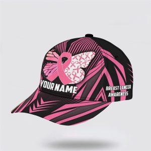 Breast Cancer Baseball Cap Custom Baseball Cap Butterfly Black And Pink Art All Over Print Cap Breast Cancer Caps 3 mh6mww.jpg
