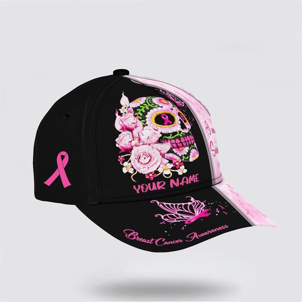 Breast Cancer Baseball Cap, Custom Baseball Cap, I A Survivor All Over Print Cap, Breast Cancer Caps